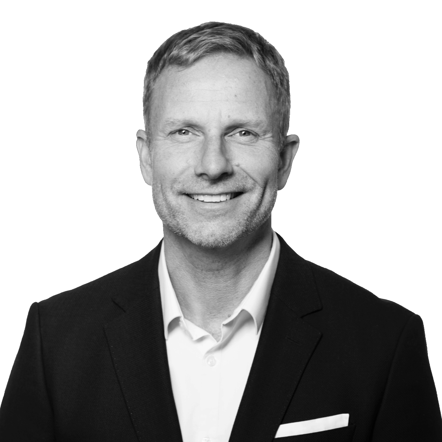 Esben Pedersen no background bw